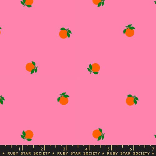 Rise and Shine Tangerines Cotton Fabric - June RS0082 14
