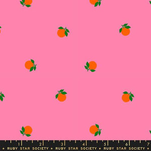 Rise and Shine Tangerines Cotton Fabric - June RS0082 14