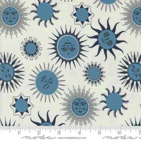 Starry Sky Solar Cotton Fabric - Mist Midday 24161 11