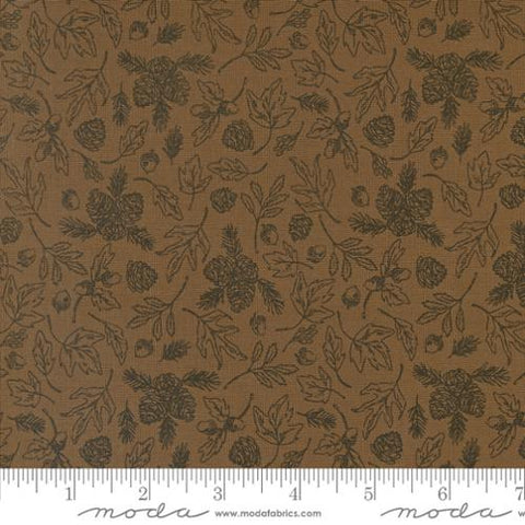 The Great Outdoors Forest Foliage Cotton Fabric -Soil 20883 20