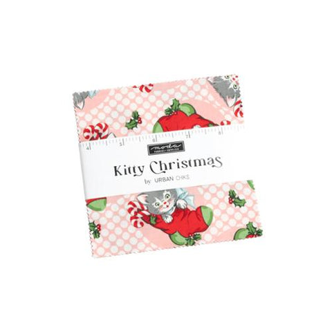 Kitty Christmas by Urban Chiks Charm Pack