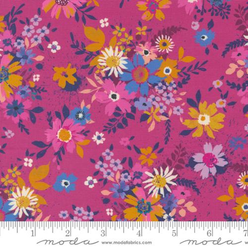 Maeve Violet Cotton Fabric - Petunia 11931 22