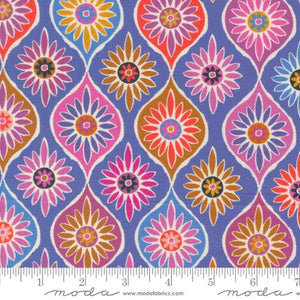 Maeve Sadie Cotton Fabric - Periwinkle 11932 13