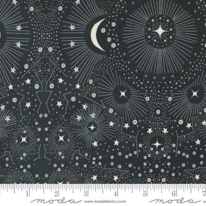 Woodland Wonder Starshine Cotton Fabric - Midnight 48397 21