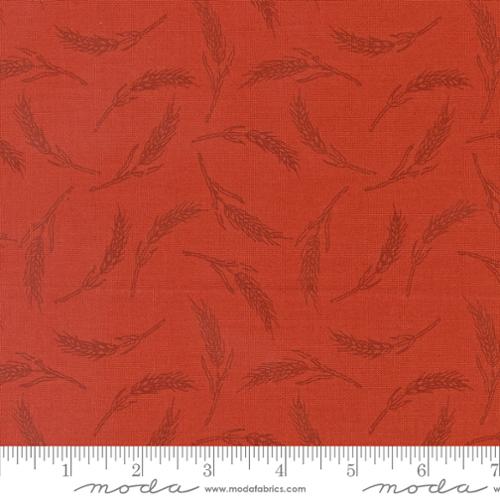 Farmstead Fields Of Gold Cotton Fabric - Copper 20905 22