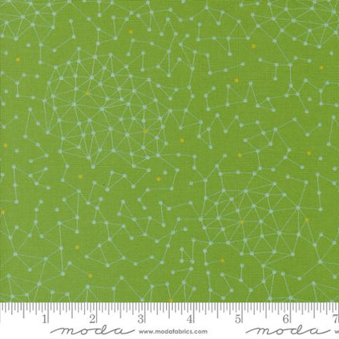 Olive You Net Cotton Fabric - Fresh Grass 1881 13