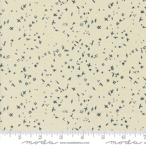 Still More Paper Scattered Cotton Fabric - Eggshell 1872 14