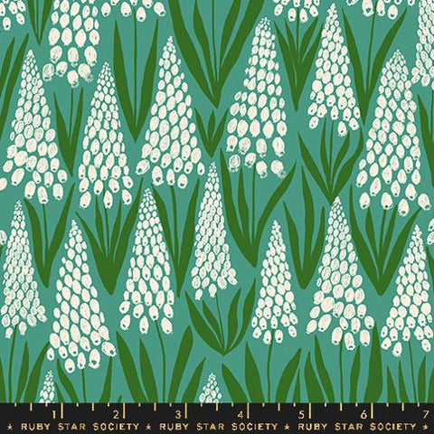 Endpaper Muscari Cotton Fabric - Watercress RS6041 13