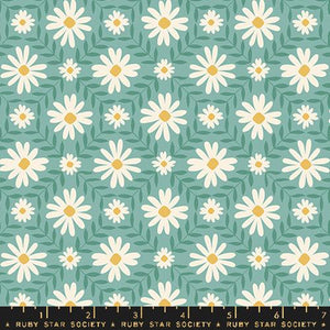 Endpaper Floral Cotton Fabric - Water RS6044 15