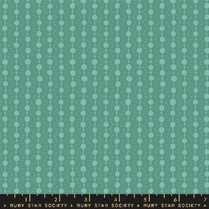 Endpaper Pearls Cotton Fabric - Watercress RS6047 15