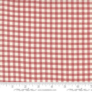 French General Woven Gingham Cotton Fabric - Garance Pearl 12223 11