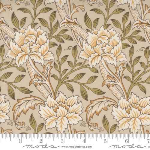 Morris Manor Hammersmith Cotton Fabric - Porcelain 8391 11