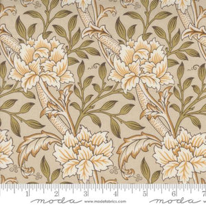 Morris Manor Hammersmith Cotton Fabric - Porcelain 8391 11
