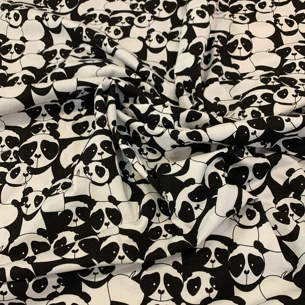 Panda Cotton T-Shirt Jersey Fabric
