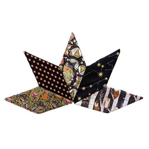 Night Owl by Gingiber Quilting Fabric Fat Quarter Bundle