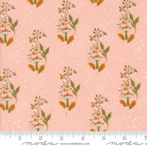 Frivolity Mushroom Path Cotton Fabric - Blush 43193 12