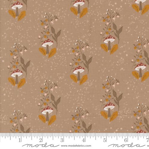Frivolity Mushroom Path Cotton Fabric - Mushroom 43193 15
