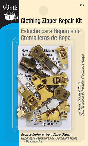 Dritz Clothing Zipper Repair Kit