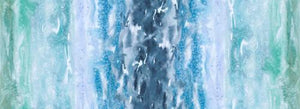 Wanderlust Catch My Drift Cotton Fabric - Sky 39849 11