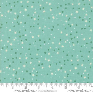 321 Blast Off Stars Cotton Fabric - Blue Nebula 20955 17