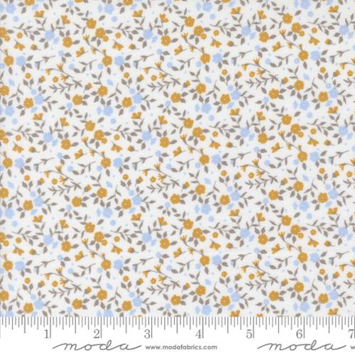Sun Drenched Tiny Floral Toss Cotton Fabric - Cloud 43205 11
