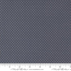 Sun Drenched Farmhouse Dot Cotton Fabric - Indigo 43207 15
