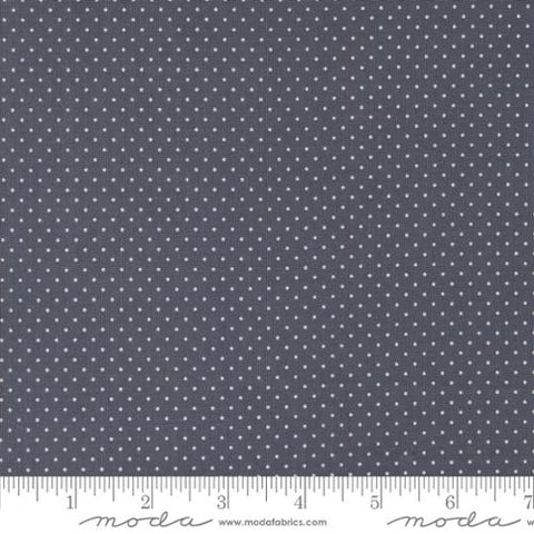 Sun Drenched Farmhouse Dot Cotton Fabric - Indigo 43207 15