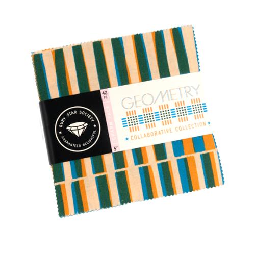 Geometry by Ruby Star Society Charm Pack