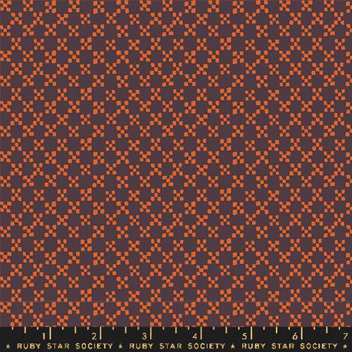Geometry Tiles Cotton Fabric - Eggplant RS5175 14