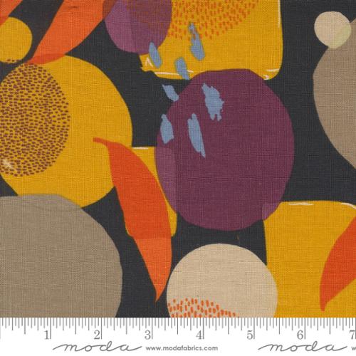 Urban Whisper Mingle Mochi Linen Cotton Fabric - Navy 11650 21L