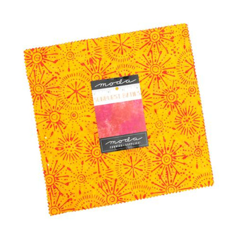 Sunburst Batiks Cotton Fabric Layer Cake