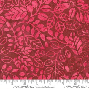 Sunburst Batiks Cotton Fabric - Sangria 4370 19