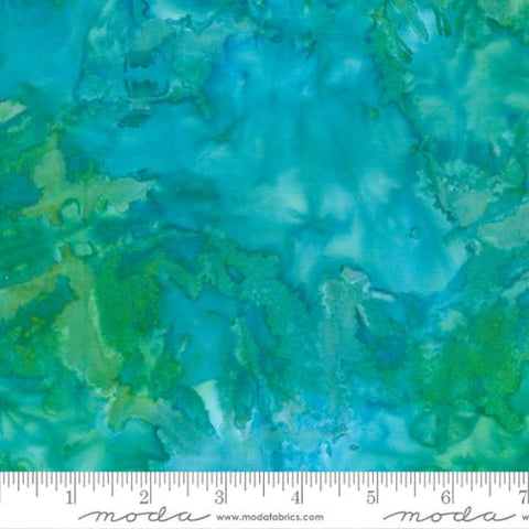 Sunburst Batiks Cotton Fabric - Ocean 4370 29