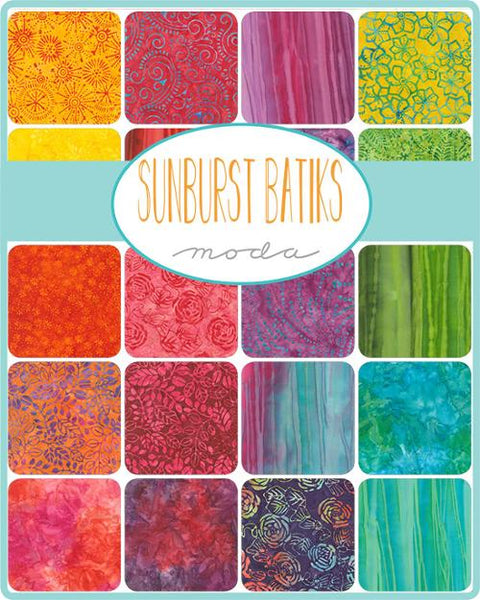 Sunburst Batiks Charm Pack