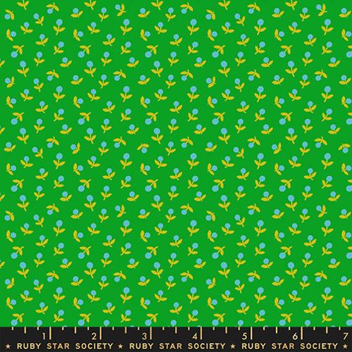 Catnap Sprout Cotton Quilting Fabric - Verdant RS4103 19