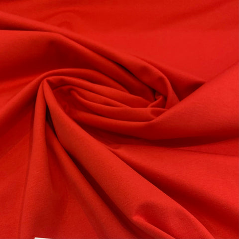 Ponti Rayon/Nylon/Spandex Fabric - Red