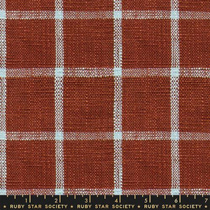 Sunshine Kitchen Window Toweling 16" Cotton Fabric - Cayenne RS4141 11