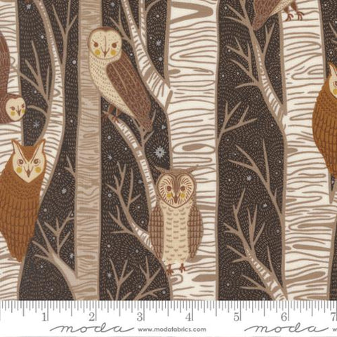 Night Owl Cotton Fabric - Midnight 48420 24