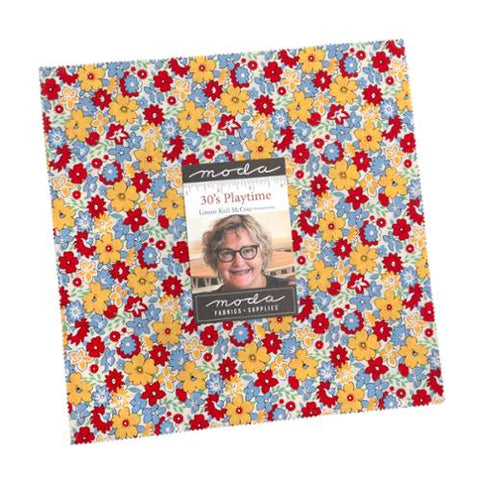 30s Playtime by Linzee McCray Cotton Fabric Layer Cake