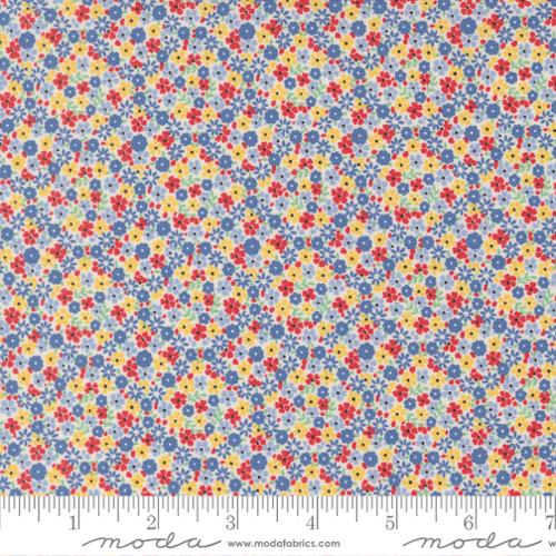 30s Playtime Cute Calico Cotton Fabric - Primary 23374 11
