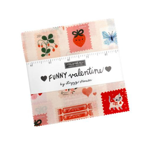Funny Valentine by Lizzy House Charm Pack