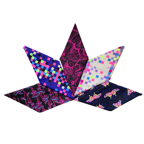 Ruby Star Society Glow Garden Cotton Quilting Fabric Fat Quarter Bundle