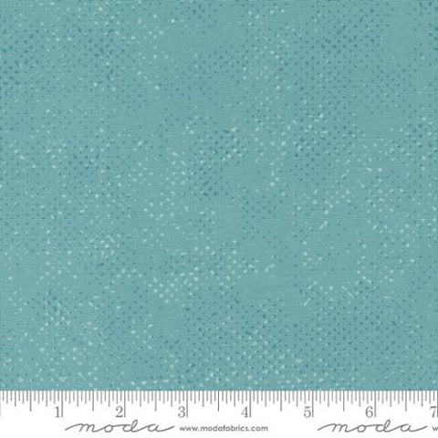 Olive You Spotted Cotton Fabric - Dusty Teal 1660 77