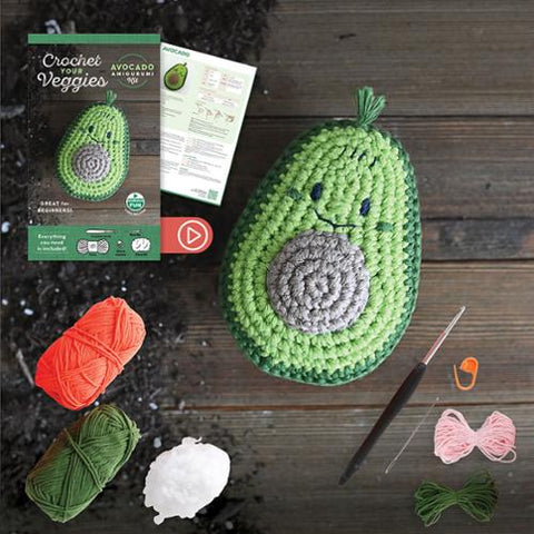 Crochet Your Veggies Avocado Kit