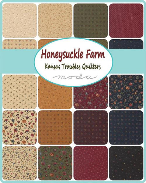 Honeysuckle Farm by Kansas Troubles Quilters Cotton Fabric Layer Cake