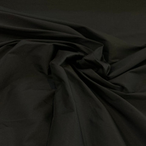 Lightweight Taffeta Fabric - Black