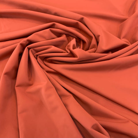 Nylon/Spandex Swimwear Fabric - Terra Cotta