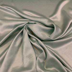 Stretch Silk Charmeuse Fabric - Mint