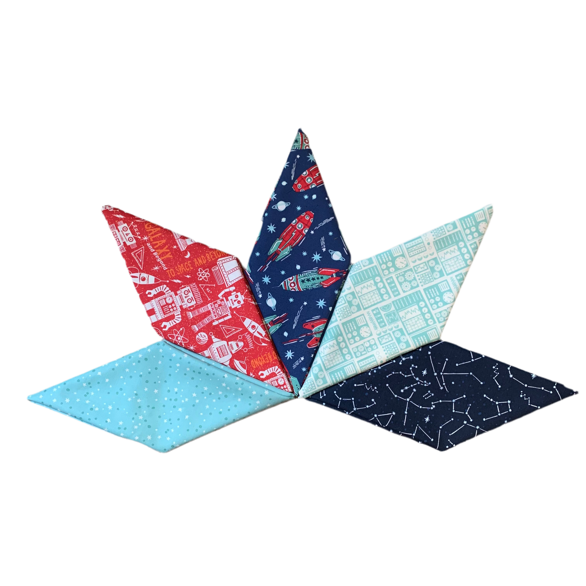 321 Blast Off Quilting Fabric Fat Quarter Bundle
