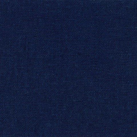 Sashiko Linen Fabric - Indigo